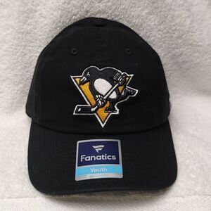 Fanatics YOUTH Pittsburgh Penguins Sliderback Hat - New